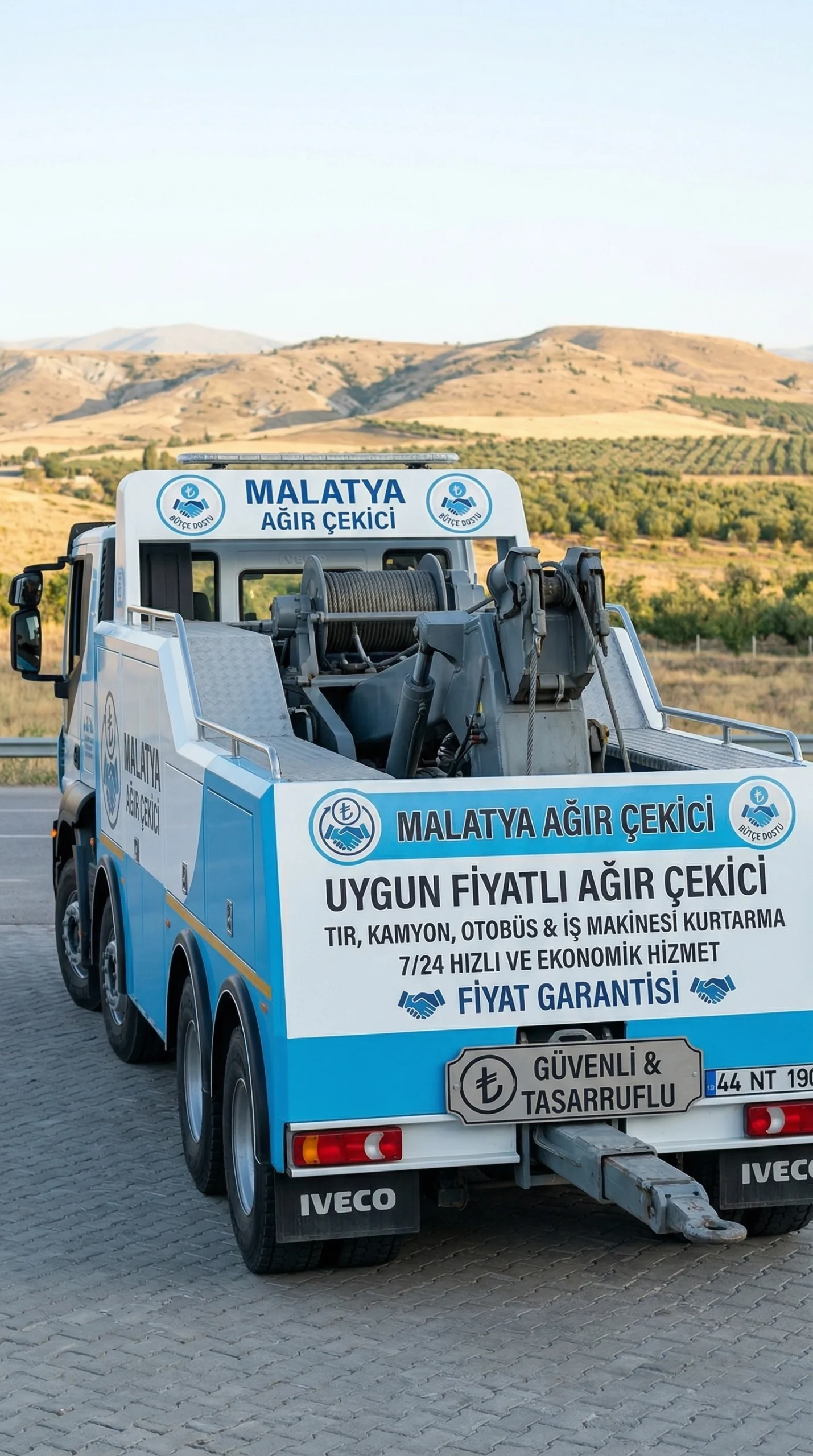 Profesyonel ekipmanlarla Malatya'da tır çekme, kamyon kurtarma ve 7/24 oto yol yardımı.